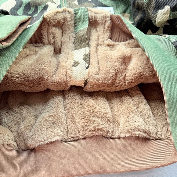 Camouflage Reversible Jacket 2way y2k - Picture 7 of 8